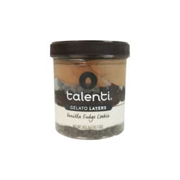 HELADO DE VAINILLA FUDGE COOKIE TALENTI 473ML foto