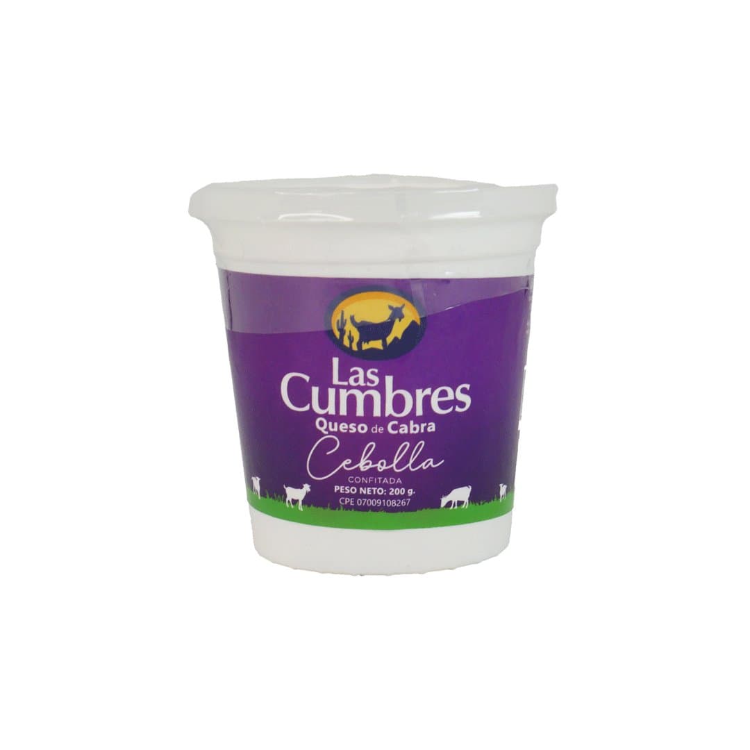 QUESO DE CABRA CEBOLLA CONFITADA LAS CUMBRES 200GR foto