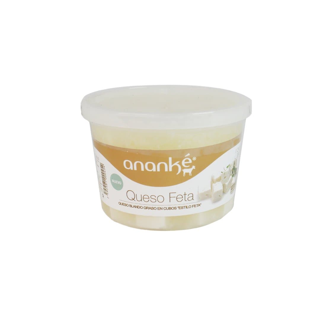QUESO DE CABRA FETA EN CUBOS ANANKE 250GR foto