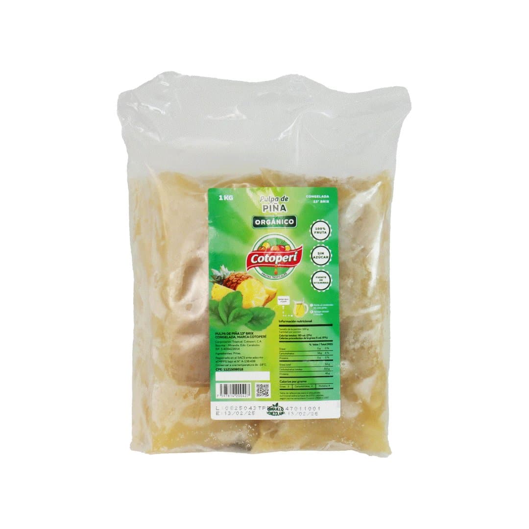 PULPA DE PIÑA COTOPERI 1 KG foto