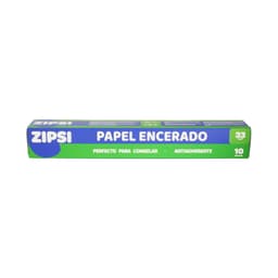 PAPEL ENCERADO ZIPSI 10 M foto