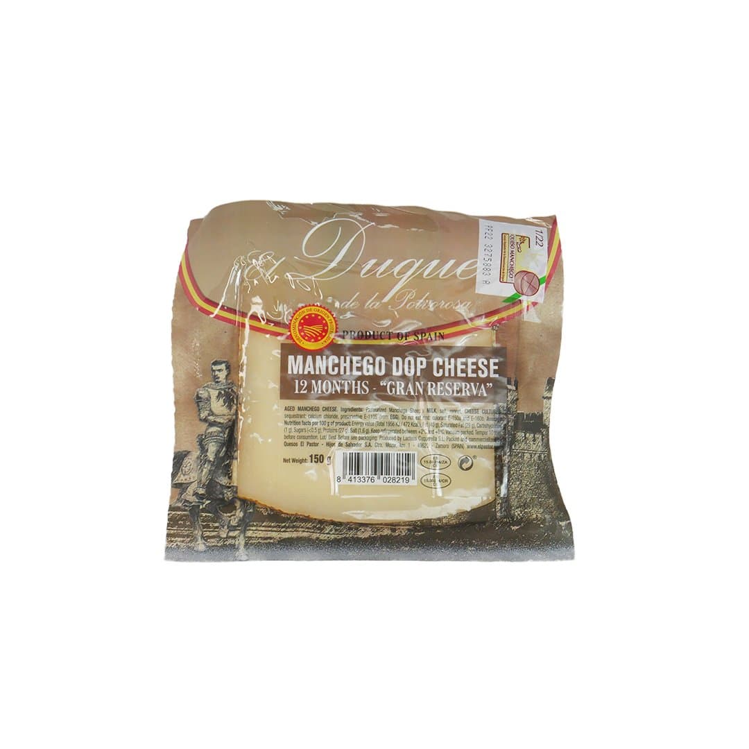 QUESO MANCHEGO EL DUQUE DE LA POLVOROSA 150 GR foto